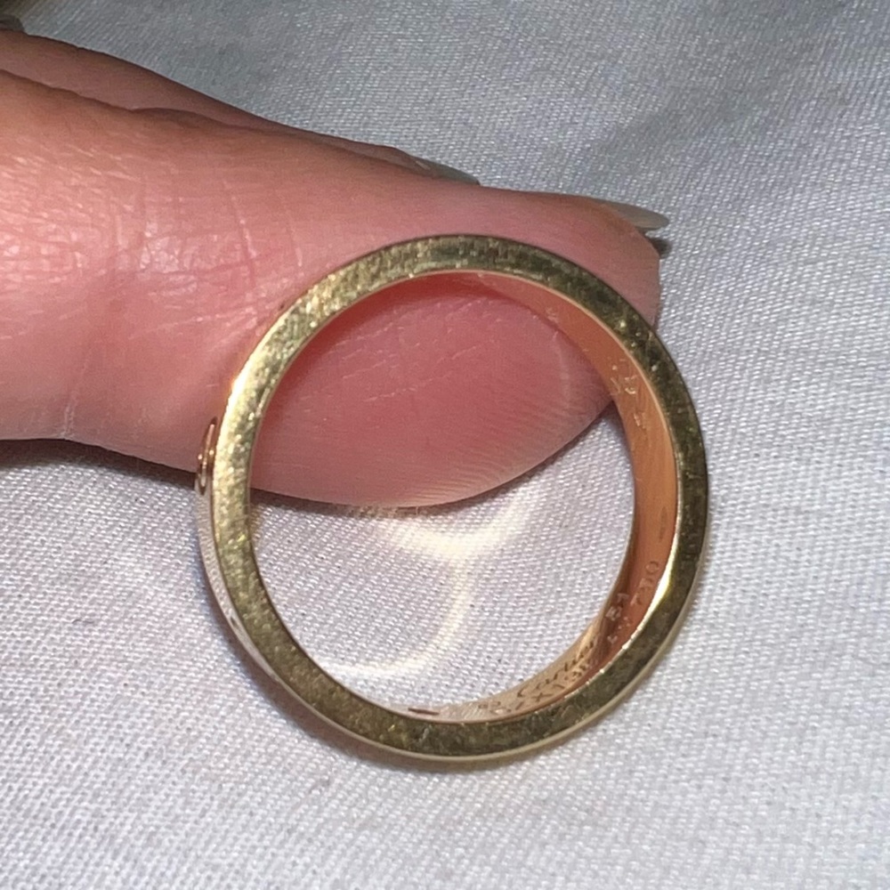 Cartier Love Ring Small Model w/ 1 Diamond | Size 51 - Picture 13 of 14